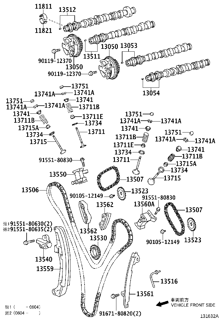 Camshaft & Valve