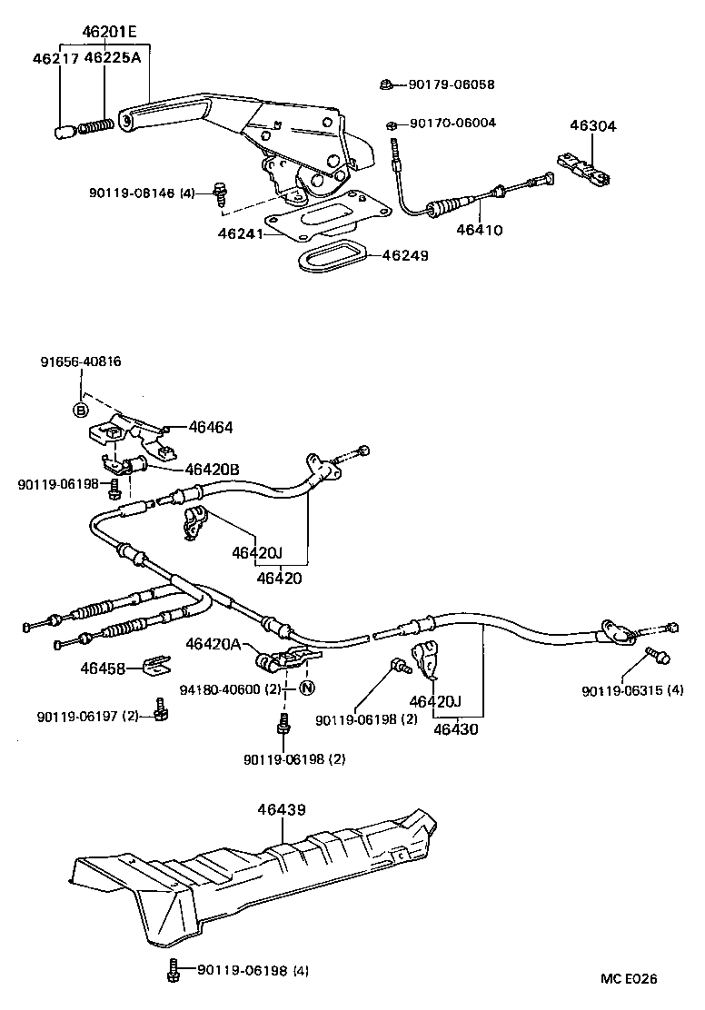 Parking Brake & Cable