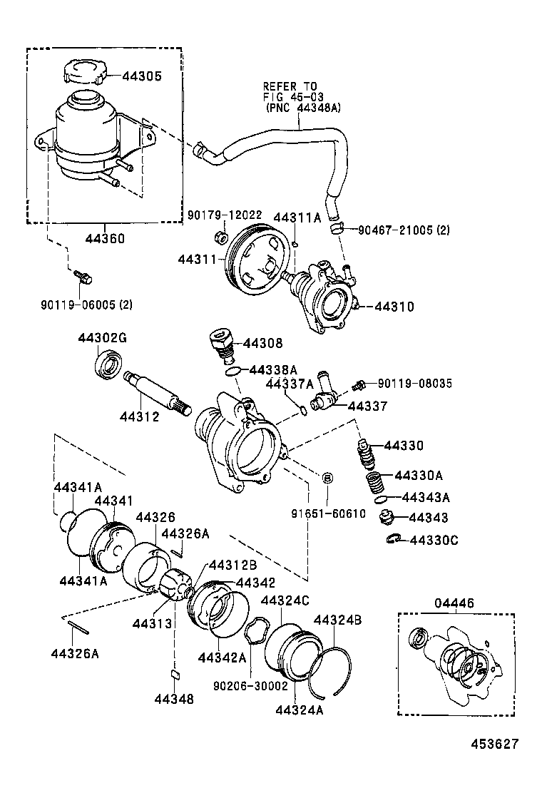 Vane Pump & Reservoir