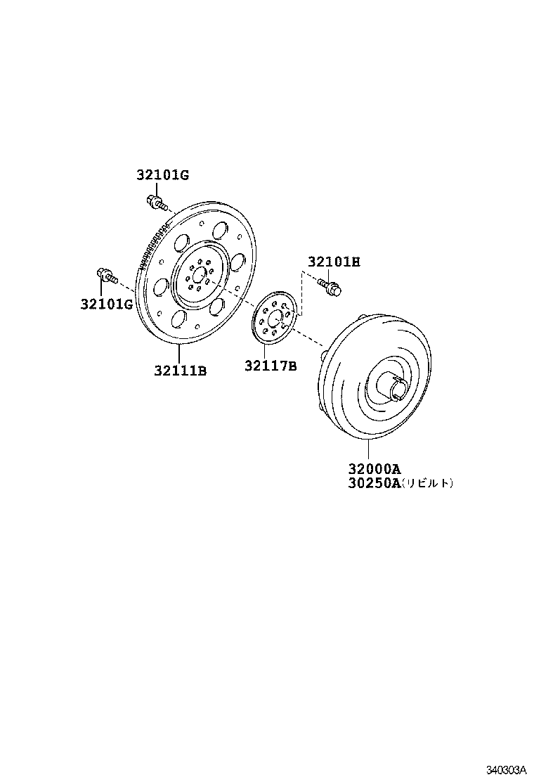 Torque Converter Front Oil Pump