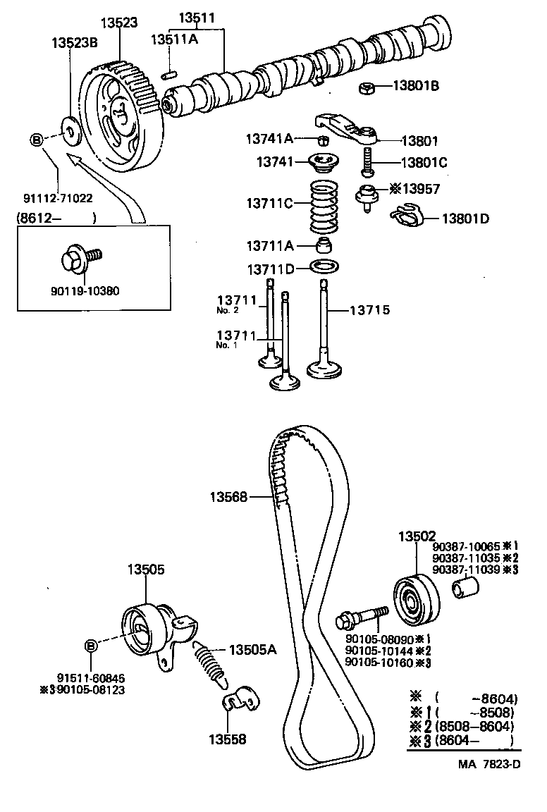 Camshaft & Valve