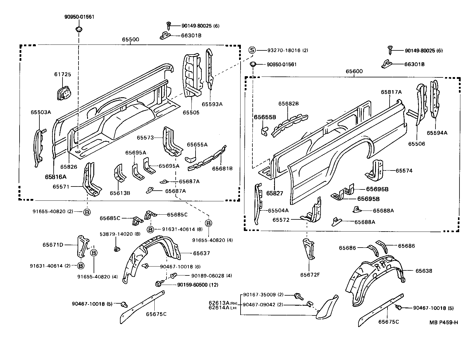 Rear Body Side Panel