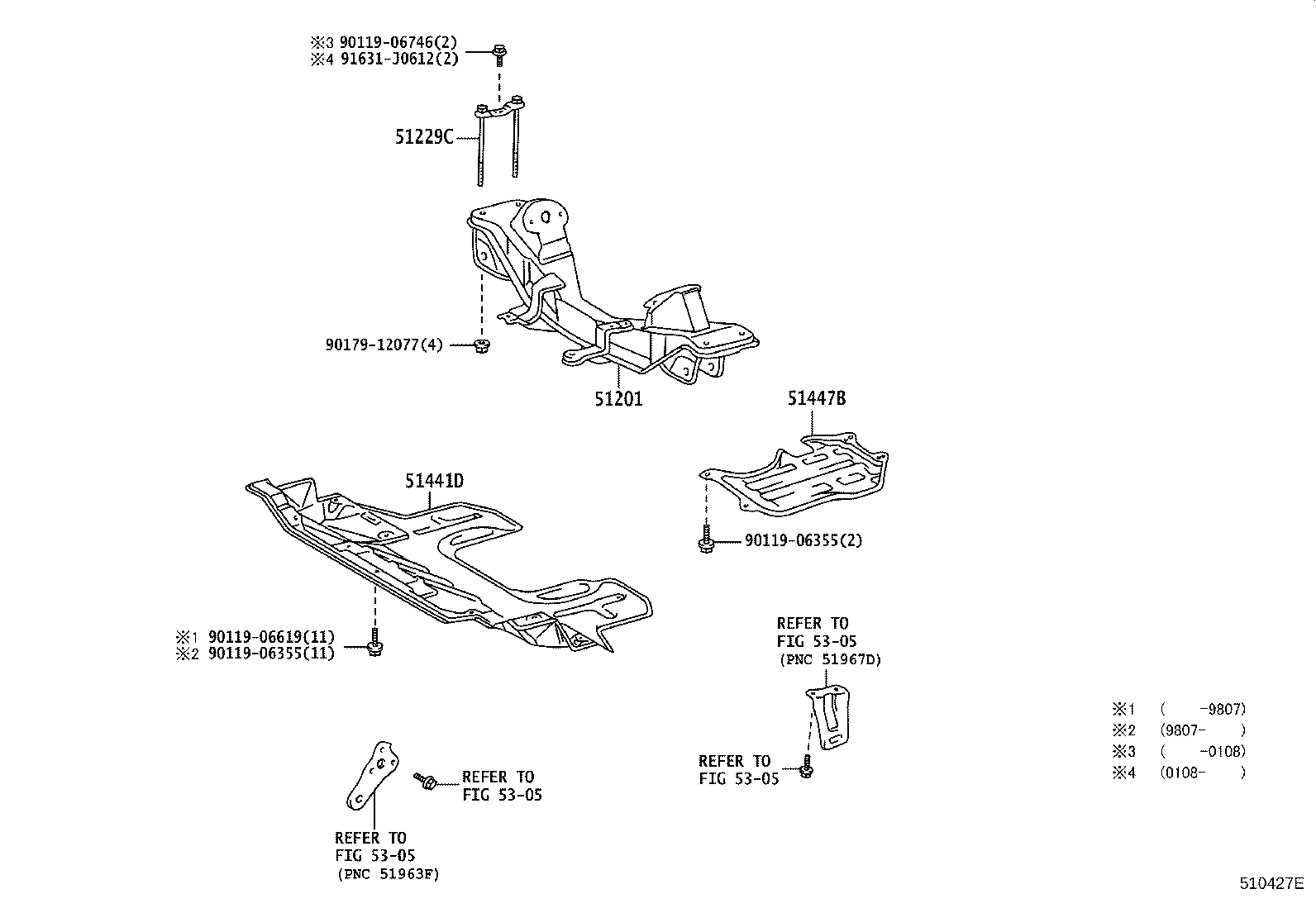 Suspension Crossmember & Under Cover