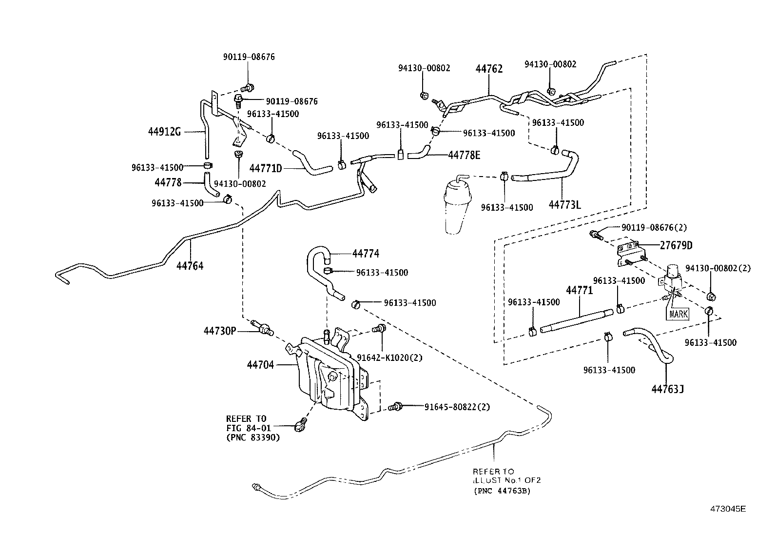 Brake Booster & Vacuum Tube