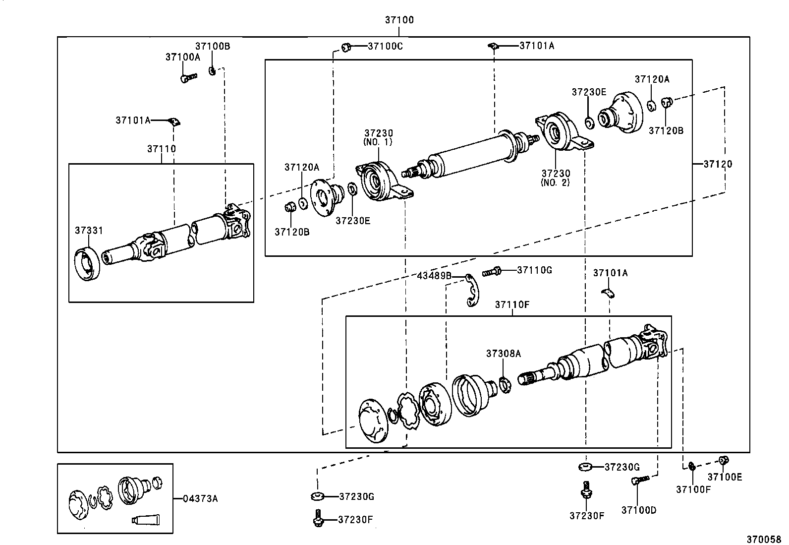 Propeller Shaft & Universal Joint