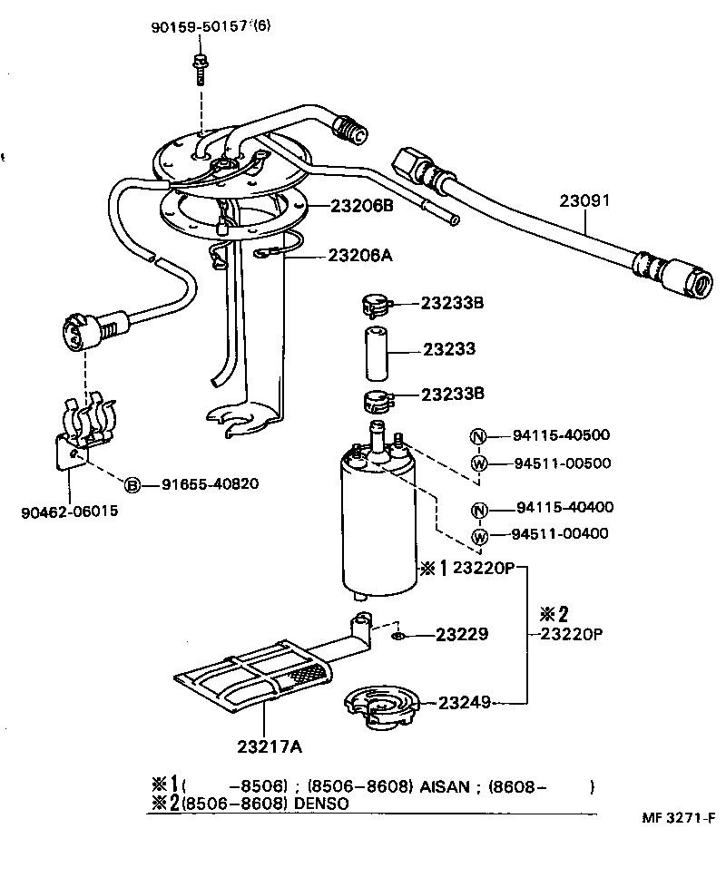 Sistema de inyección de combustible