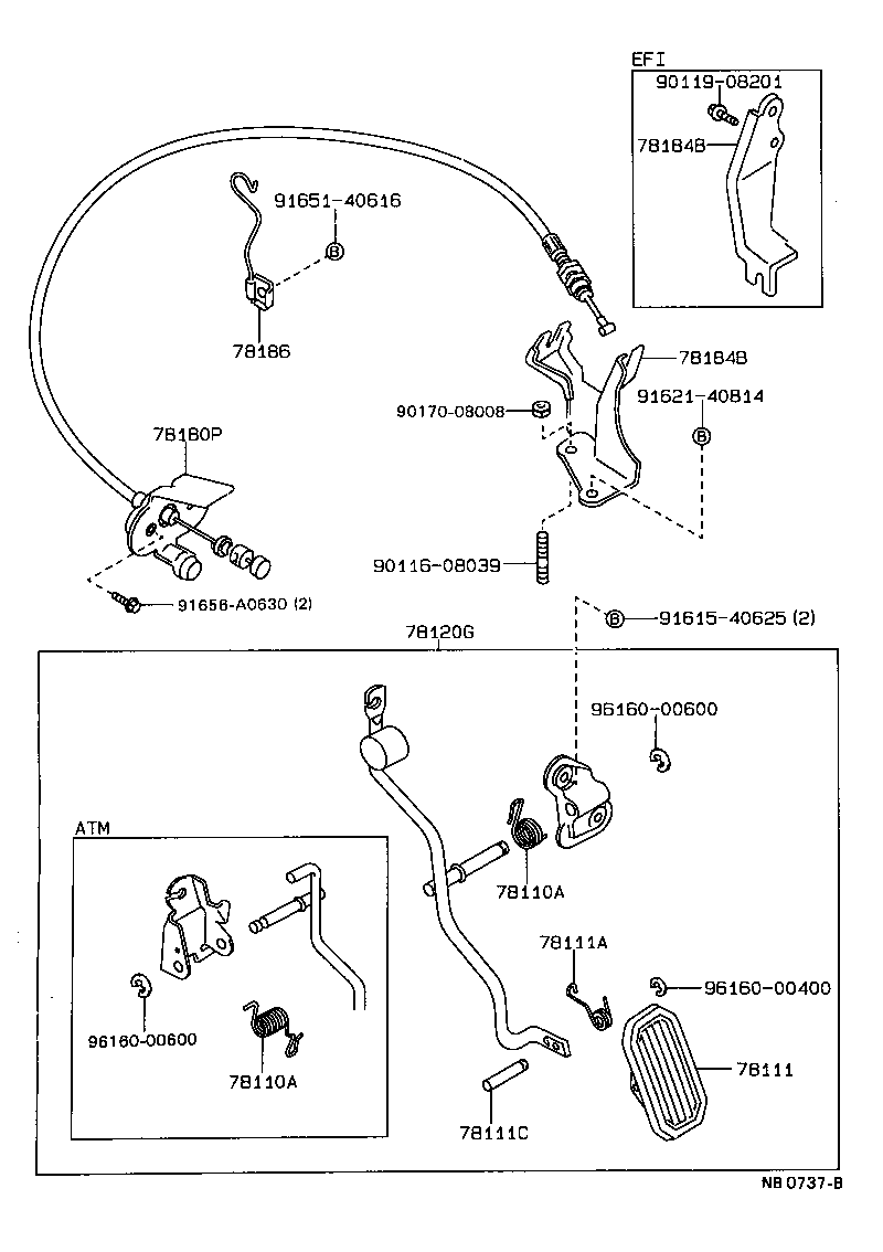 Enlace del acelerador