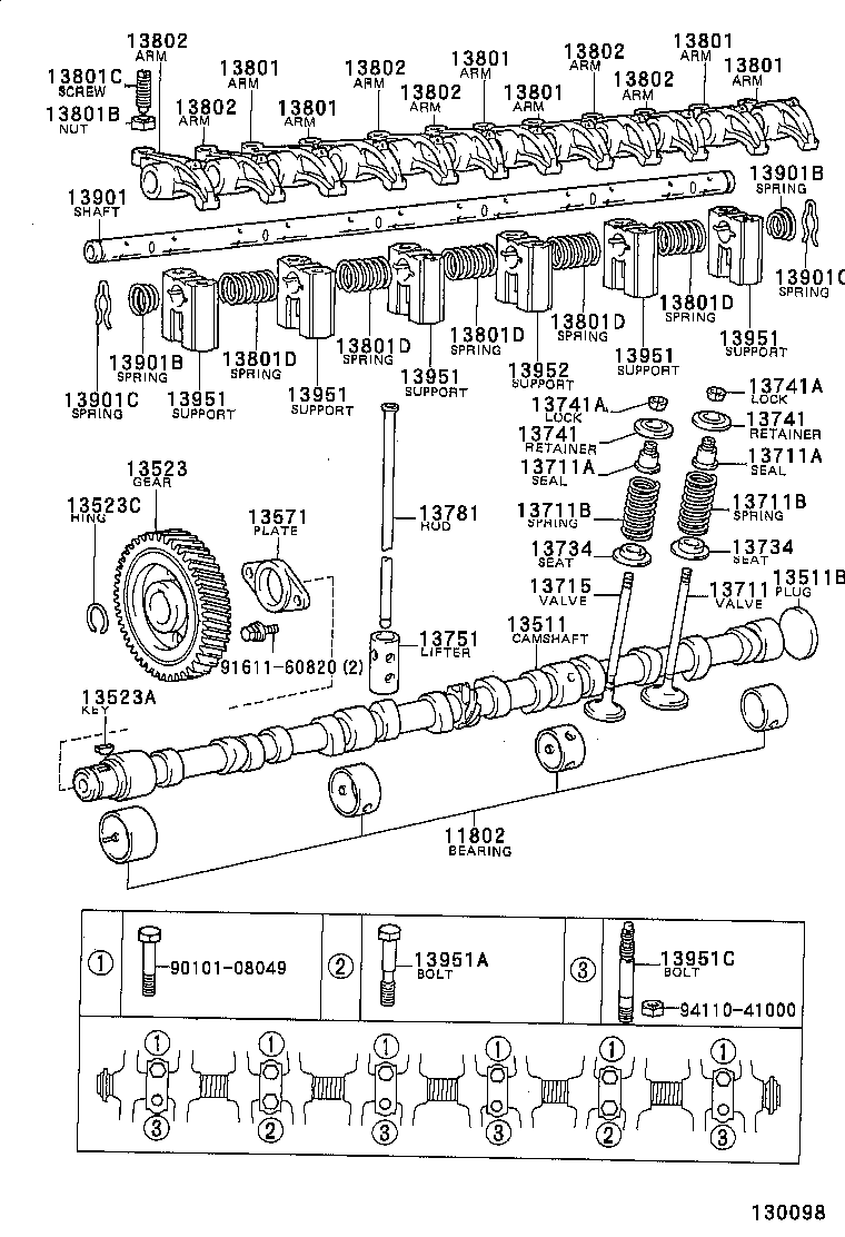 Camshaft & Valve