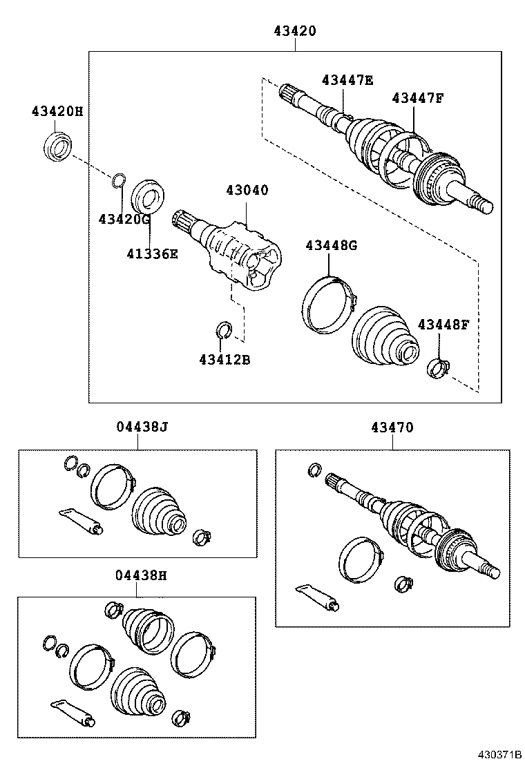 Front Drive Shaft