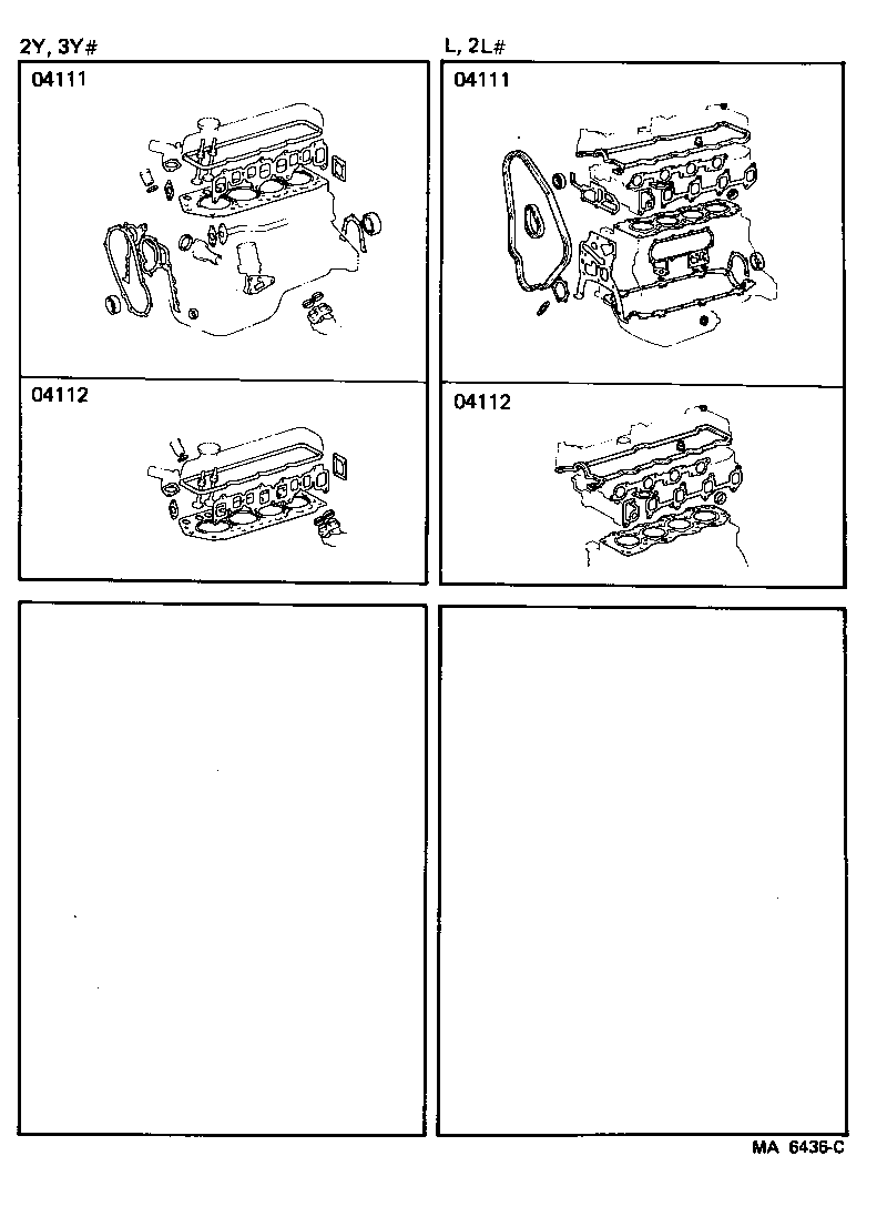 Engine Overhaul Gasket Kit