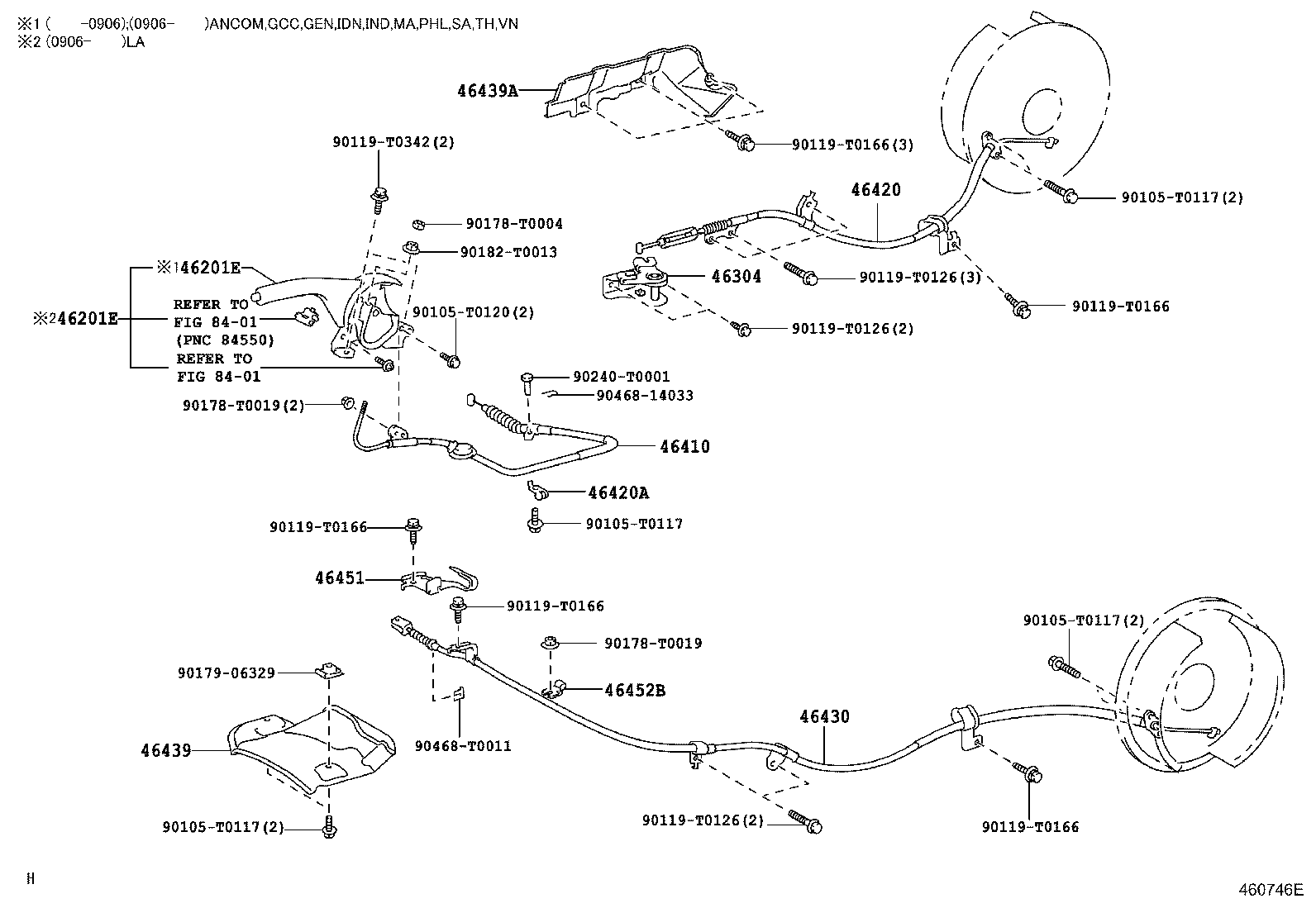 Parking Brake & Cable