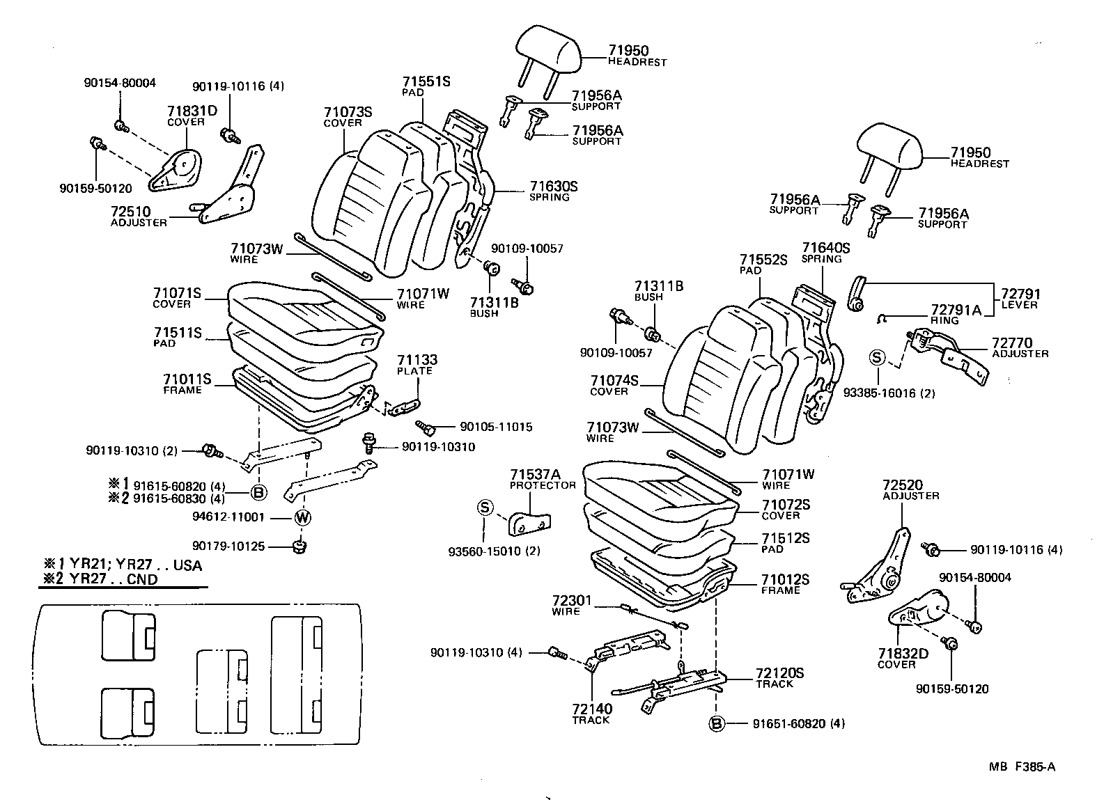 Seat & Seat Track