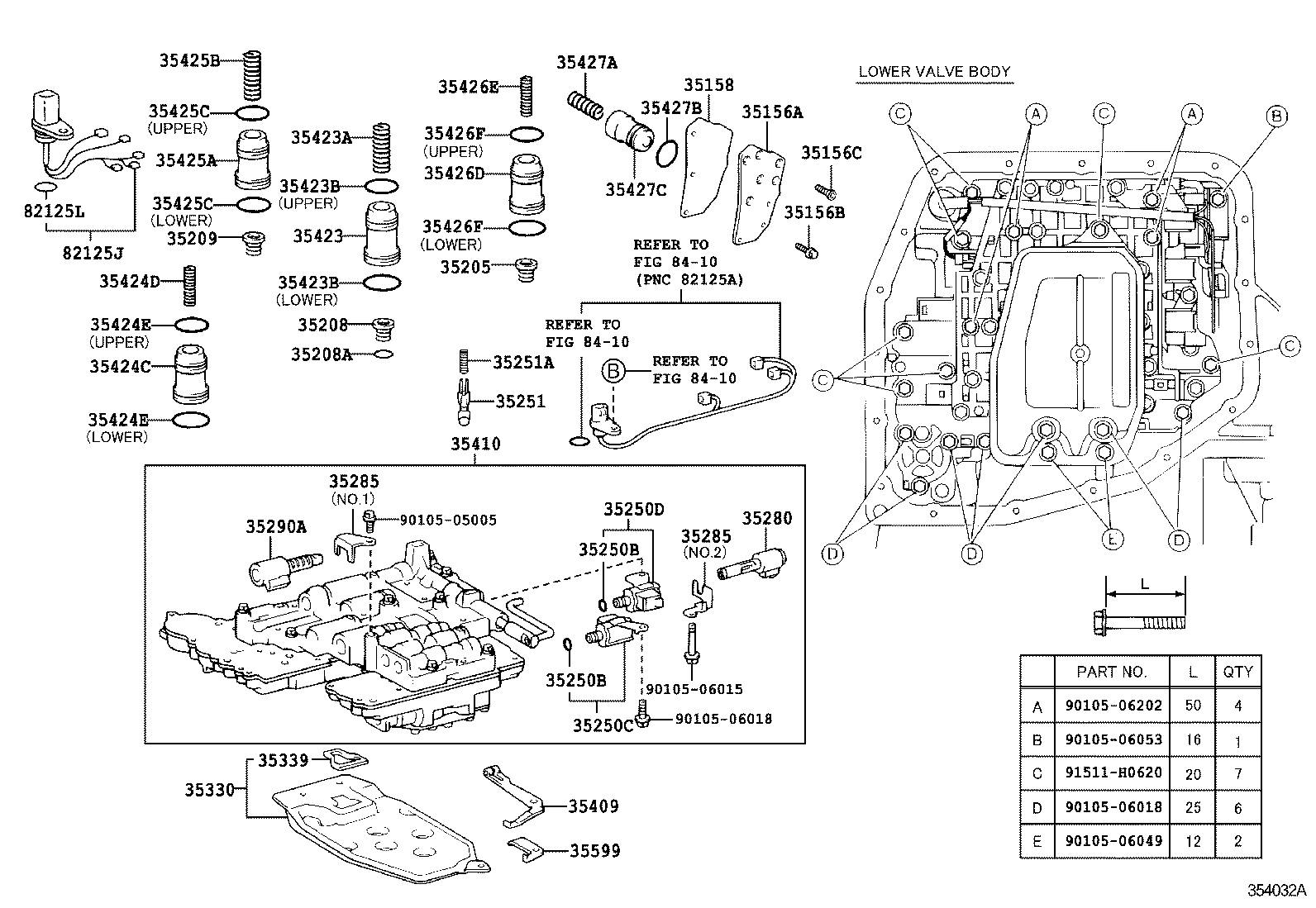Valve Body Oil Strainer