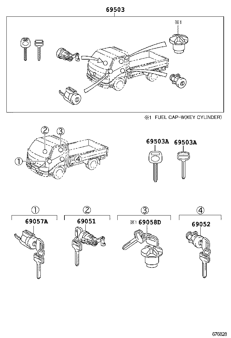 Juego de cilindro de cerradura