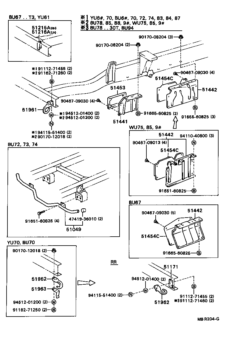 Suspension Crossmember & Under Cover
