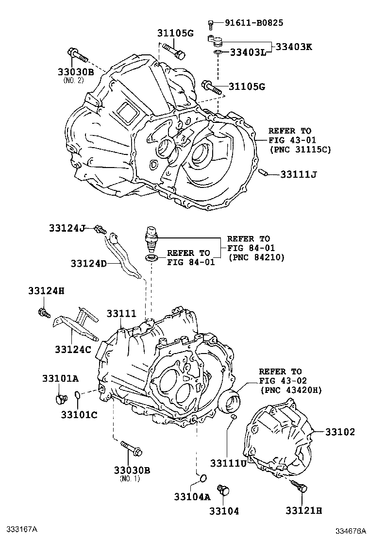 Clutch Housing + Transmission Case