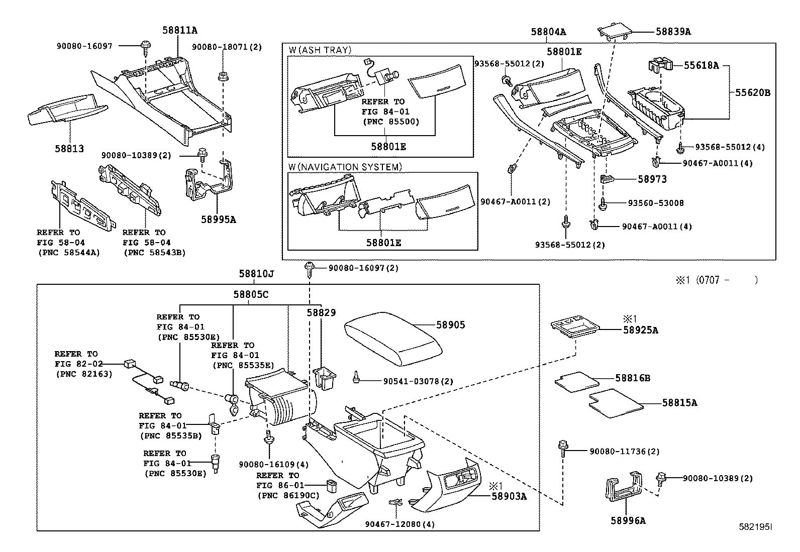 Console Box & Bracket