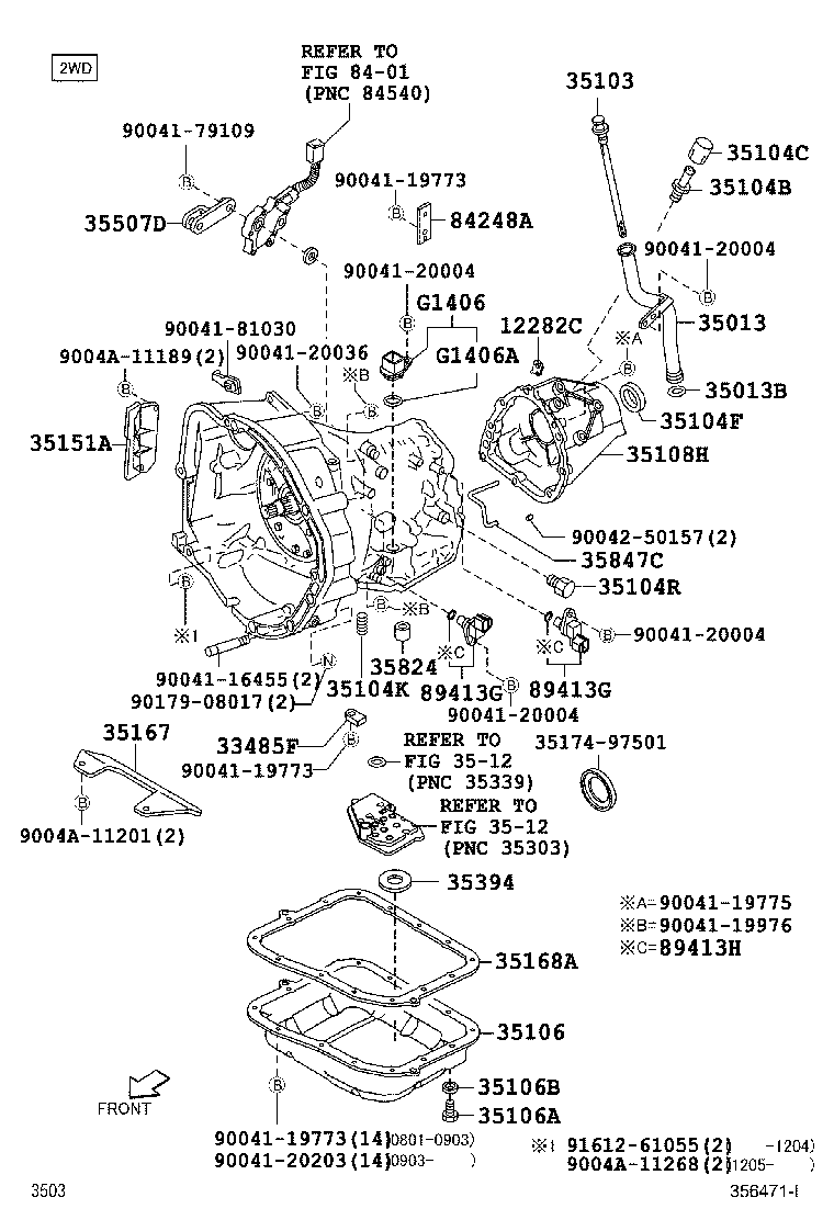 Transmission Case & Oil Pan