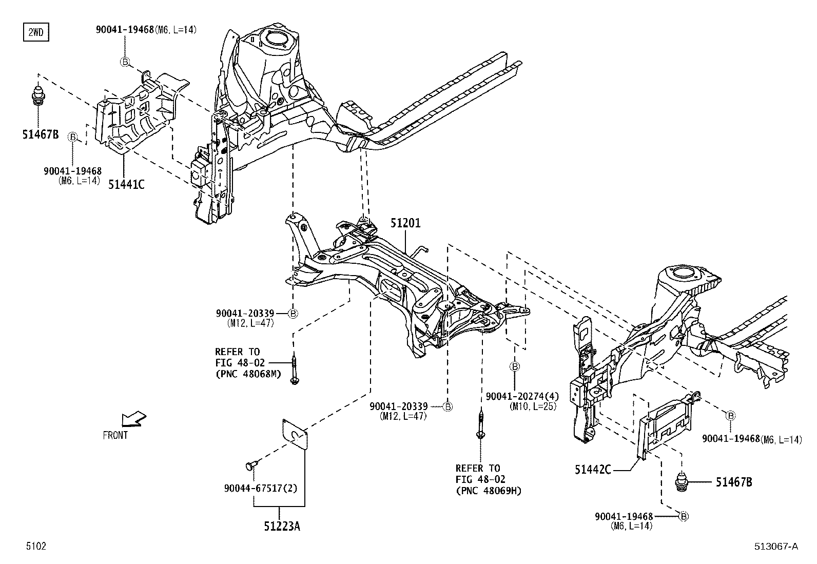 Suspension Crossmember & Under Cover