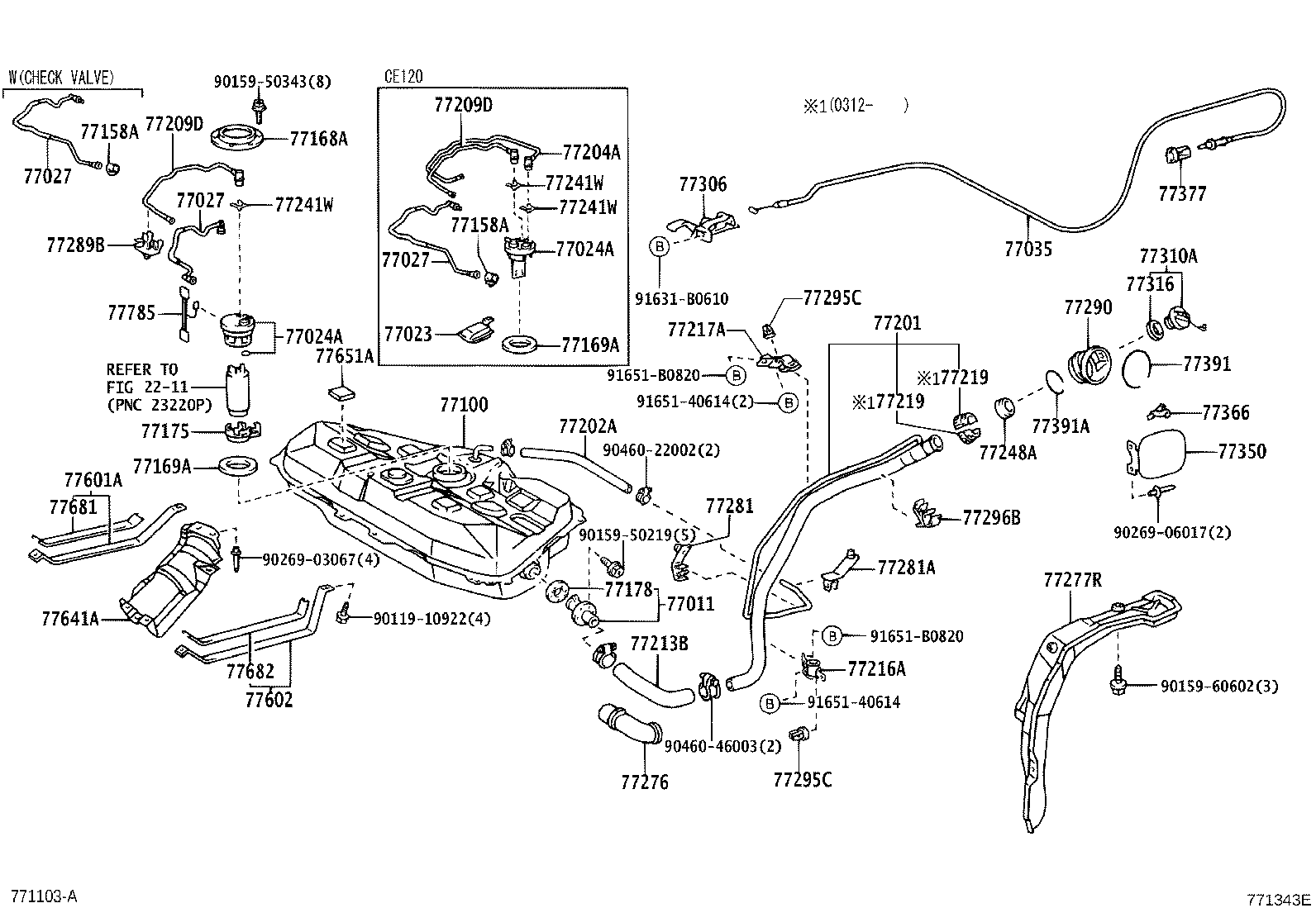 Fuel Tank & Tube