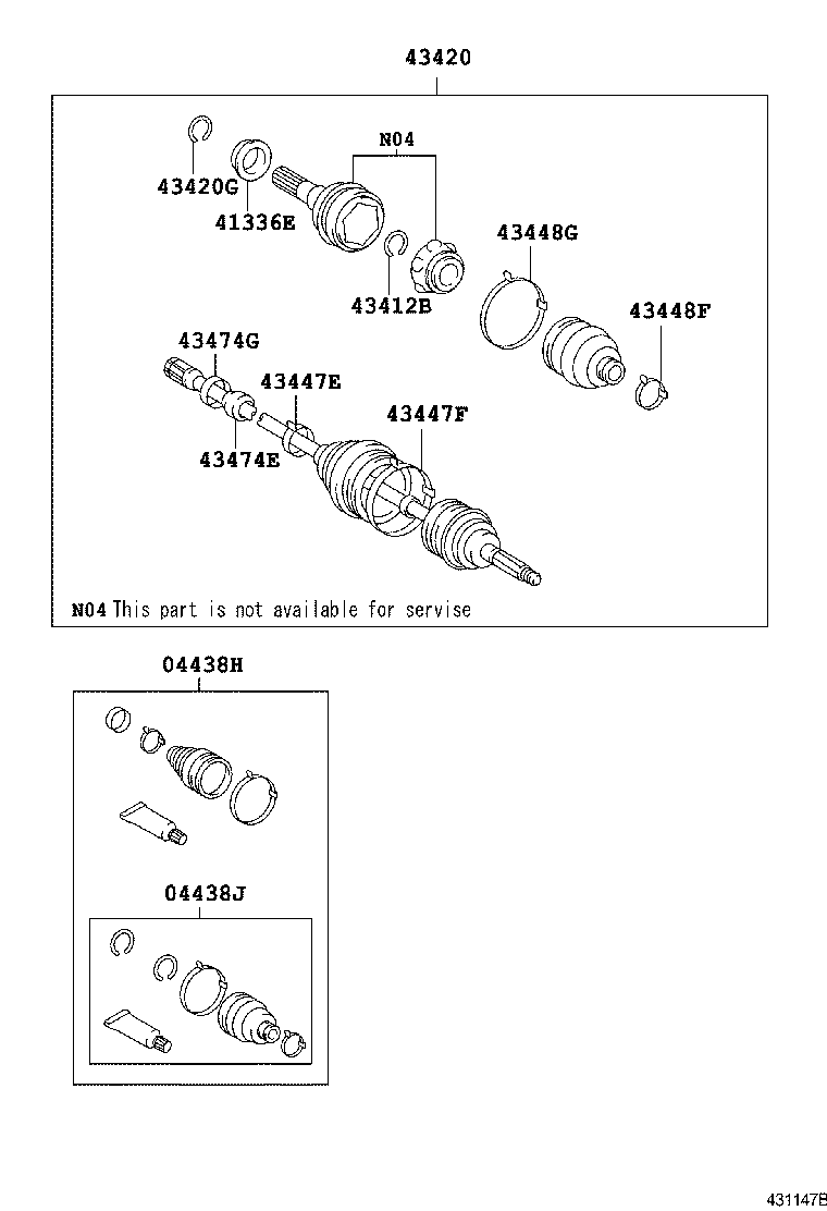 Front Drive Shaft