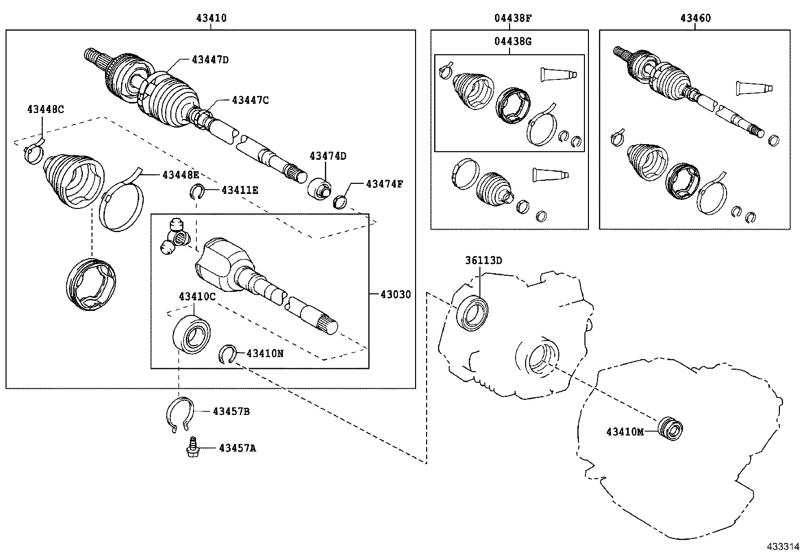 Front Drive Shaft