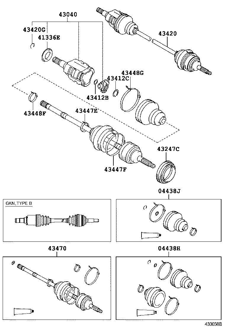 Front Drive Shaft