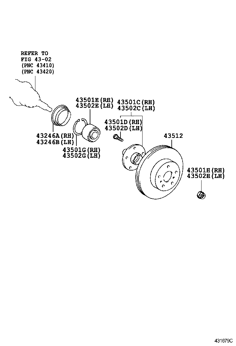 Front Axle Hub
