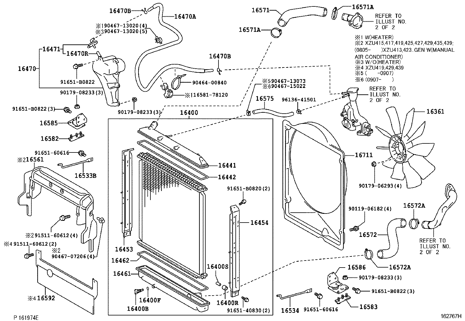 Radiator Water Outlet
