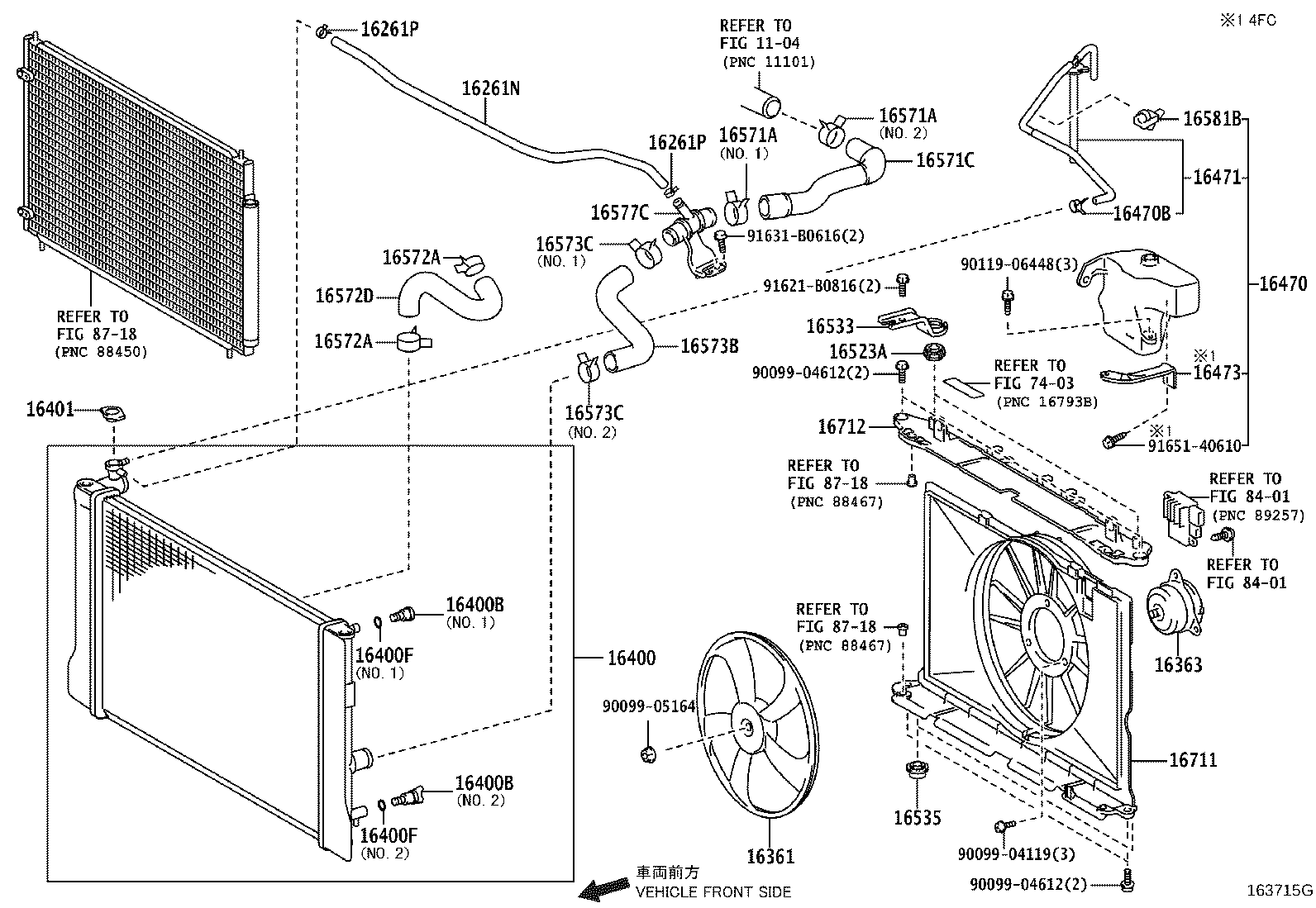 Radiator Water Outlet