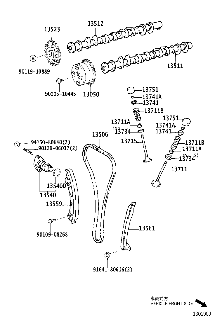 Camshaft & Valve