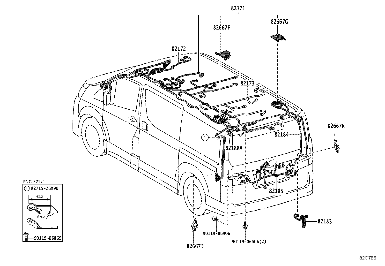 Wiring & Clamp