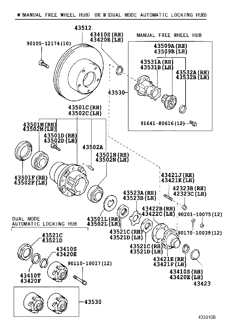 Front Axle Hub