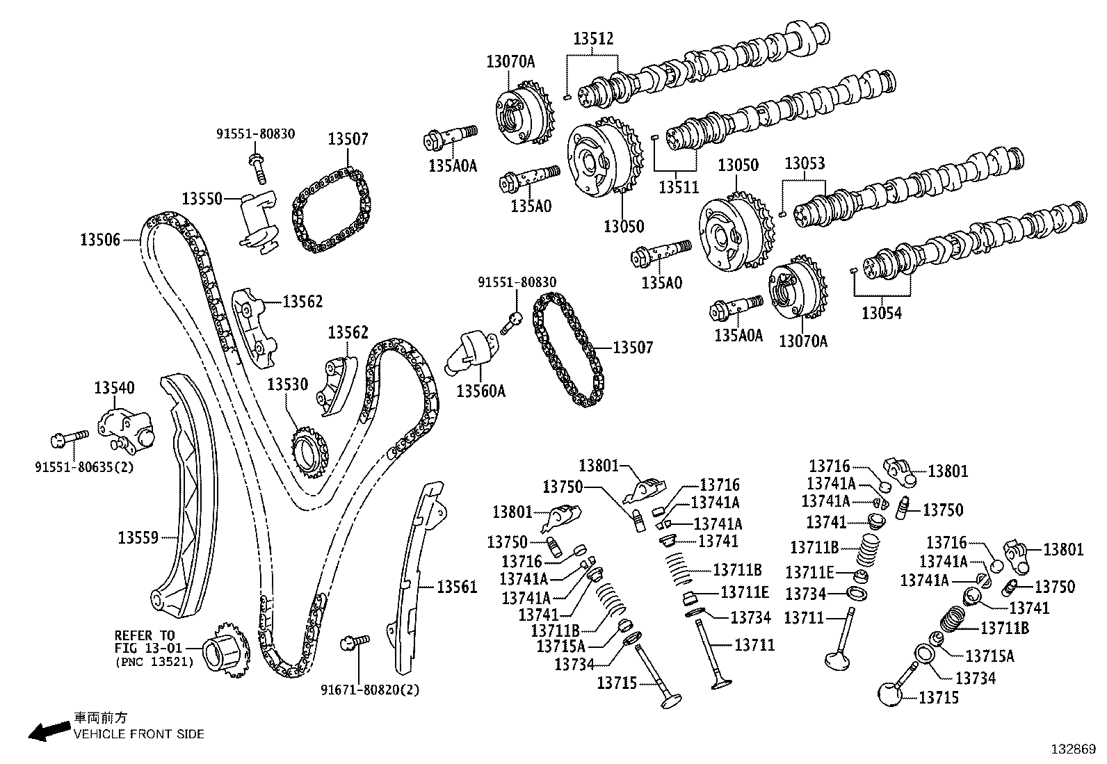 Camshaft & Valve