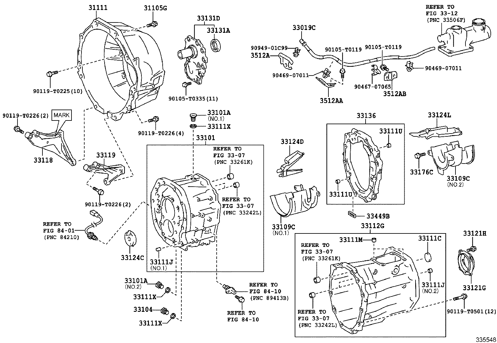 Clutch Housing + Transmission Case