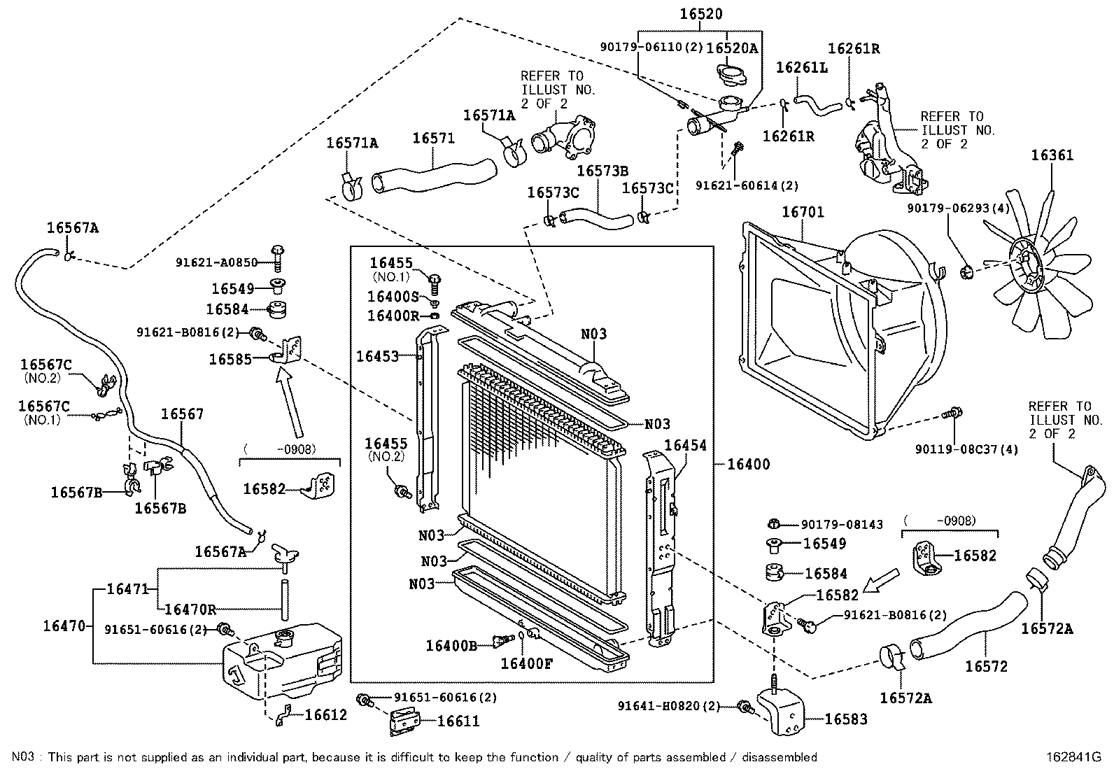 Radiator Water Outlet