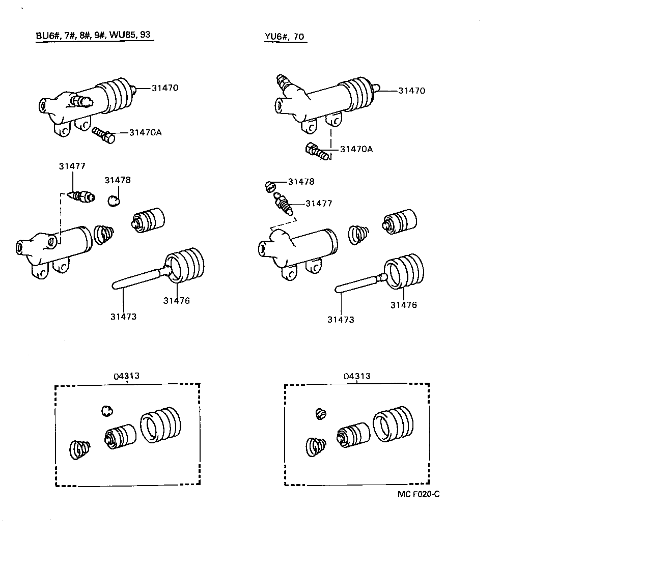 Clutch Release Cylinder