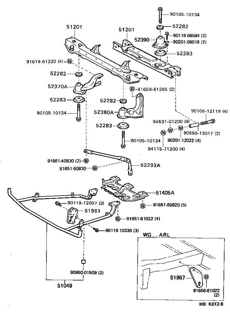 Suspension Crossmember & Under Cover