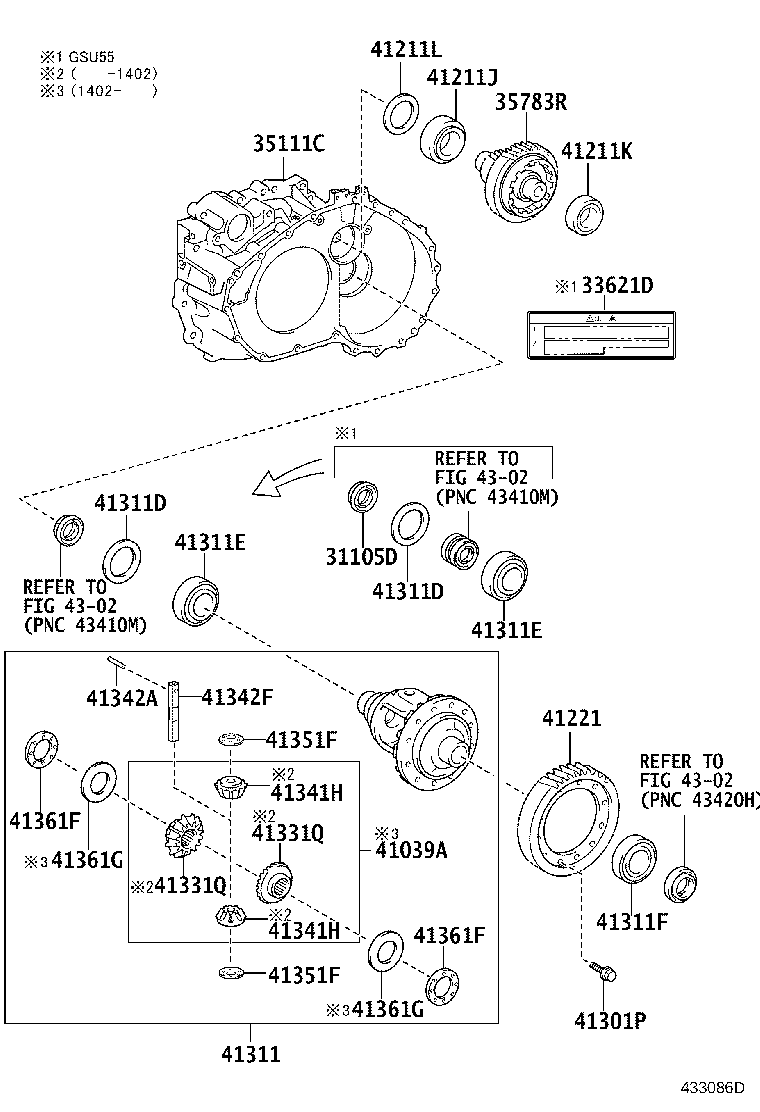 Front Axle Housing & Differential