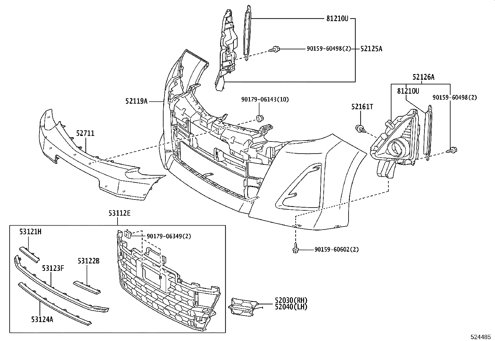 Front Bumper Bumper Stay