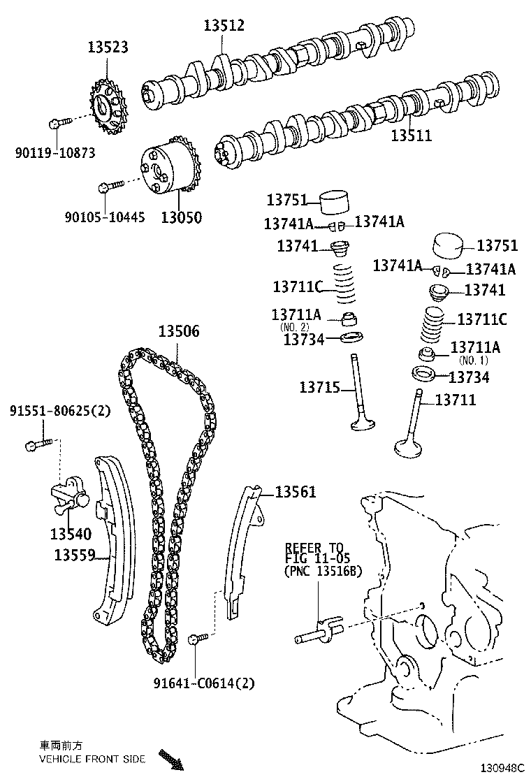 Camshaft & Valve