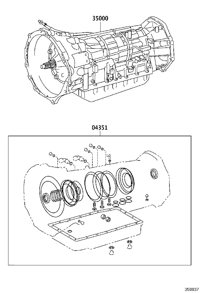 Transaxle Or Transmission Assy & Gasket Kit