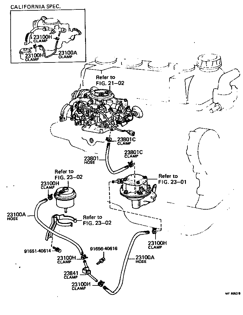 Fuel Pipe Clamp