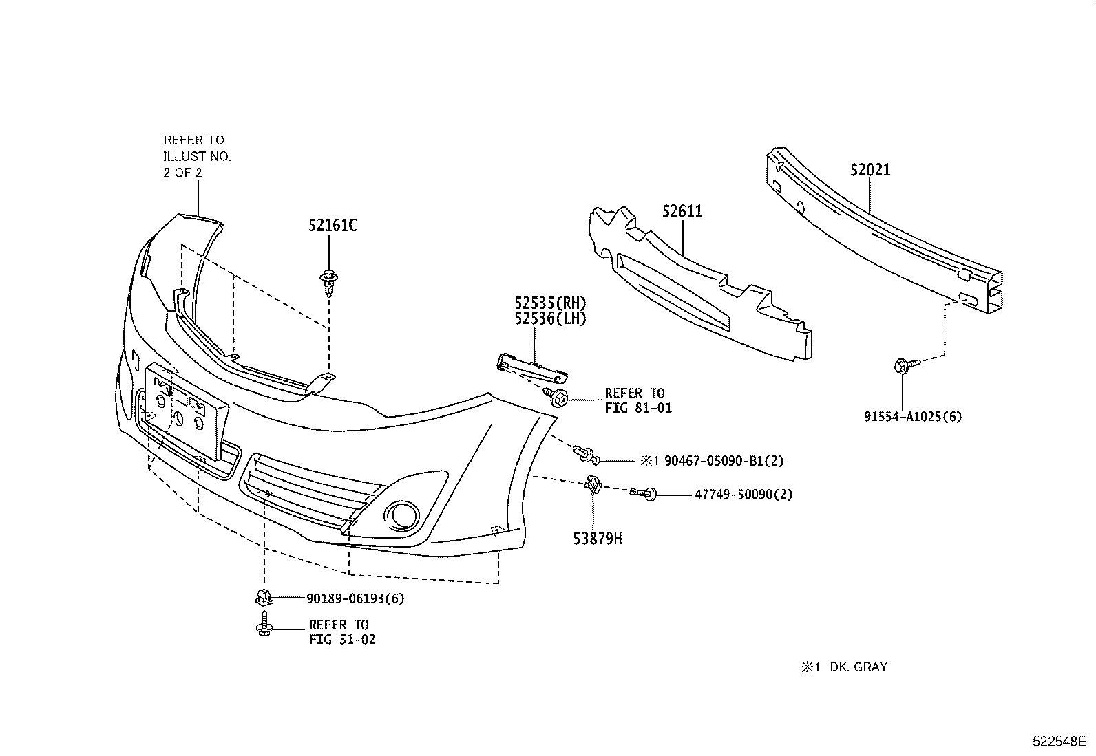 Front Bumper Bumper Stay