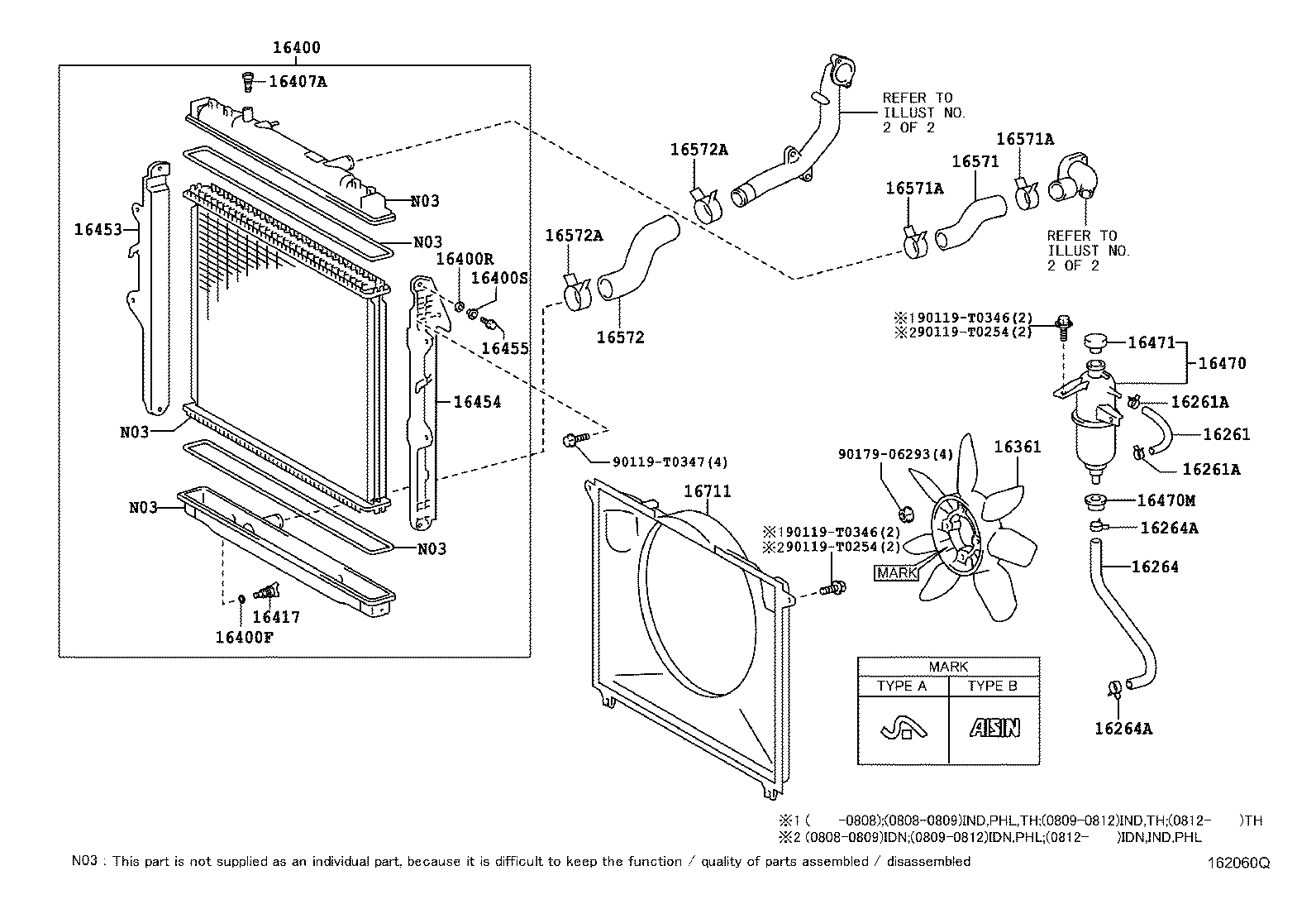 Radiator Water Outlet