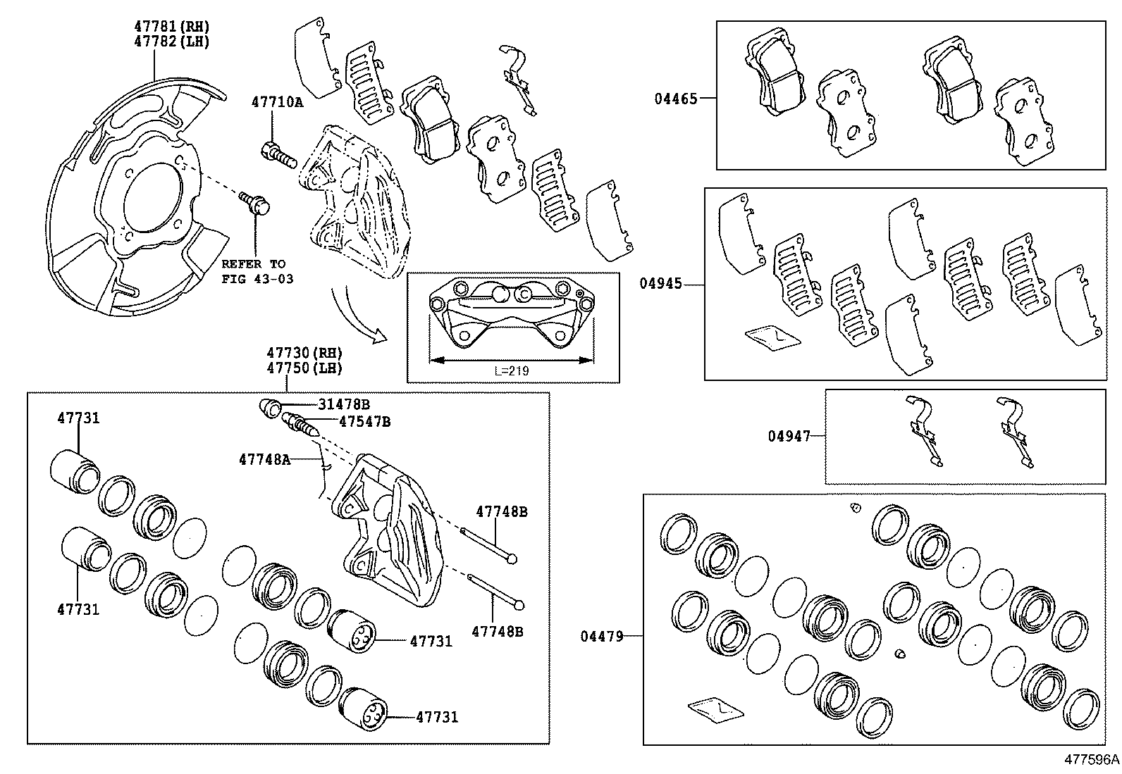 Front Disc Brake Caliper Dust Cover