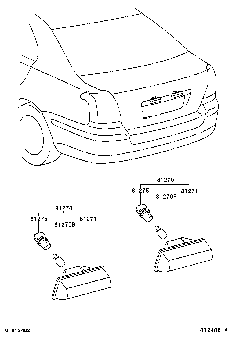 Rear License Plate Lamp