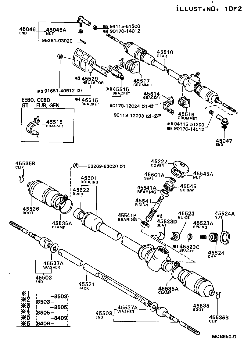 Steering Gear Link