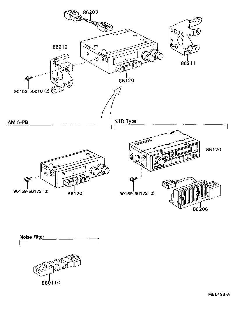 Radio Receiver & Amplifier & Condenser