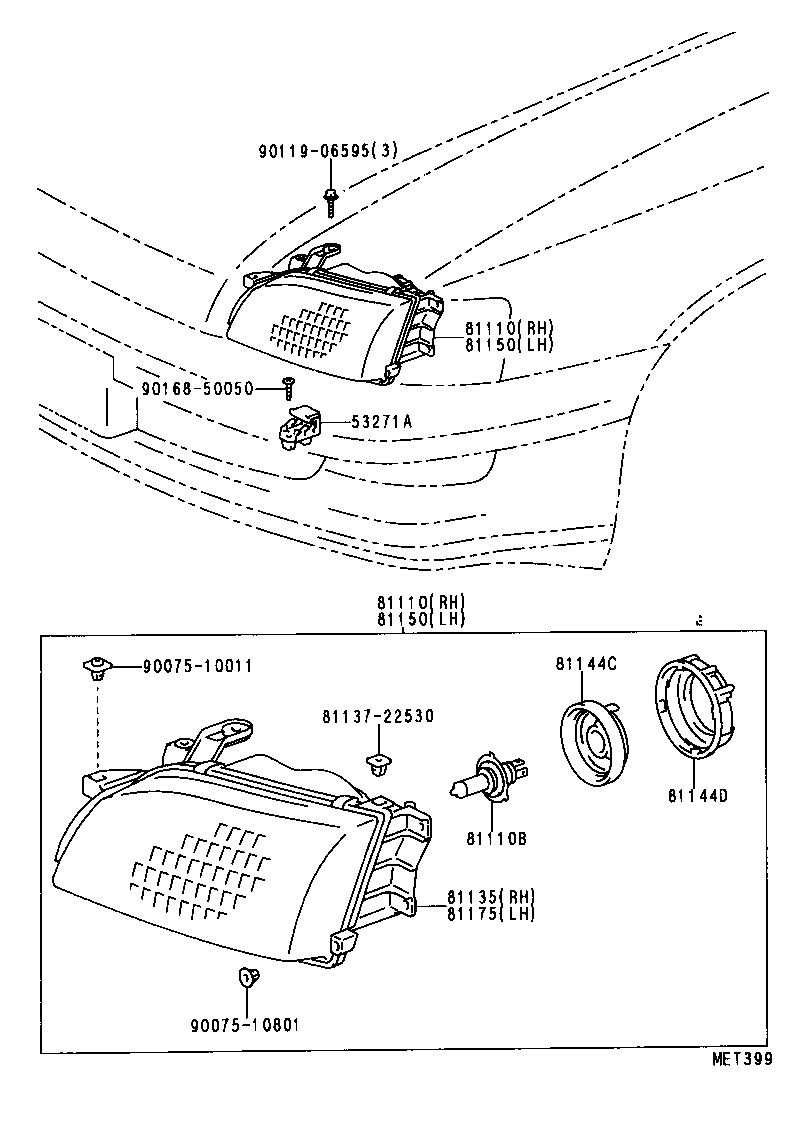 Lámpara de cabeza